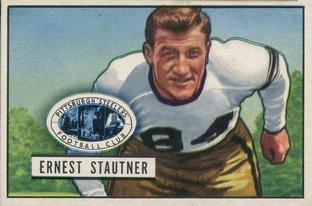 1951 Bowman #96 Ernest Stautner Front