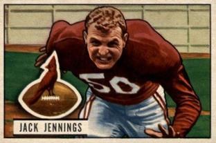 1951 Bowman #98 Jack Jennings Front