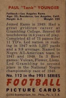 1951 Bowman #112 Paul 