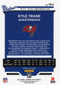 2021 Donruss Optic - The Rookies #TR-9 Kyle Trask Back