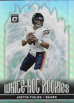 2021 Donruss Optic - White Hot Rookies #WHR-2 Justin Fields Front