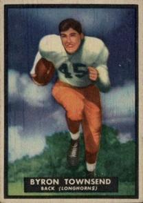 1951 Topps Magic #34 Byron Townsend Front