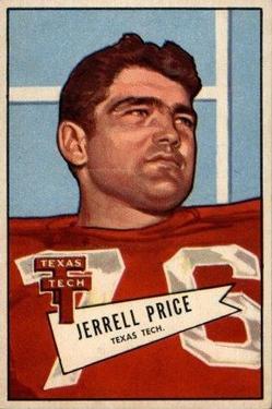 1952 Bowman Large #49 Jerrell Price Front