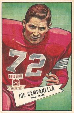 1952 Bowman Large #74 Joe Campanella Front