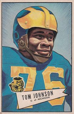 1952 Bowman Large #90 Tom Johnson Front