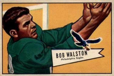 1952 Bowman Large #138 Bobby Walston Front