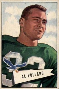 1952 Bowman Small #34 Al Pollard Front