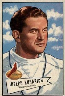 1952 Bowman Small #75 Joseph Kuharich Front