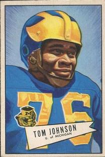 1952 Bowman Small #90 Tom Johnson Front