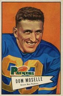 1952 Bowman Small #130 Dom Moselle Front
