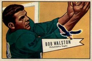 1952 Bowman Small #138 Bobby Walston Front