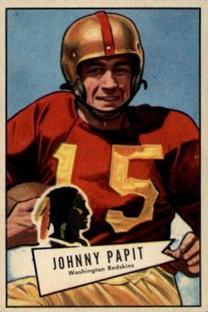1952 Bowman Small #143 John Papit Front