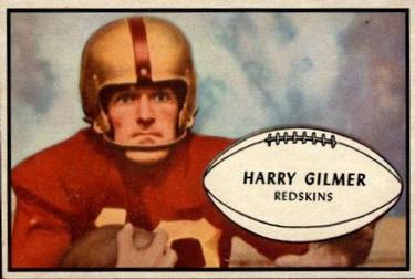 1953 Bowman #27 Harry Gilmer Front
