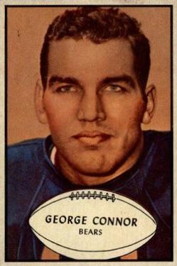 1953 Bowman #37 George Connor Front