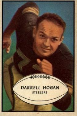1953 Bowman #60 Darrell Hogan Front