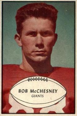 1953 Bowman #67 Bob McChesney Front