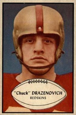 1953 Bowman #94 Chuck Drazenovich Front