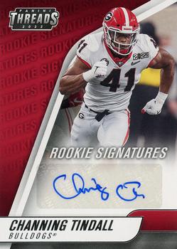 2022 Panini Chronicles Draft Picks - Threads Rookie Signatures #TH-CTI Channing Tindall Front