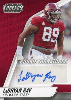 2022 Panini Chronicles Draft Picks - Threads Rookie Signatures #TH-LRA LaBryan Ray Front