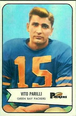 1954 Bowman #10 Vito Parilli Front