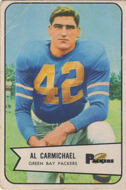 1954 Bowman #115 Al Carmichael Front