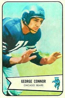 1954 Bowman #116 George Connor Front
