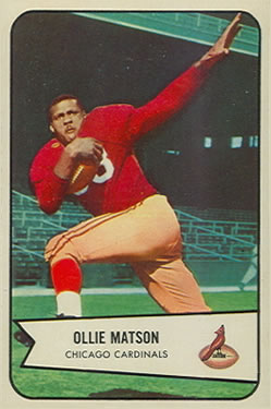 1954 Bowman #12 Ollie Matson Front