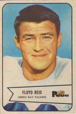 1954 Bowman #22 Floyd Reid Front