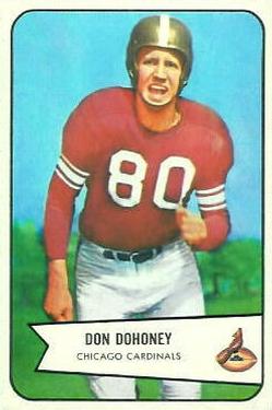 1954 Bowman #24 Don Dohoney Front