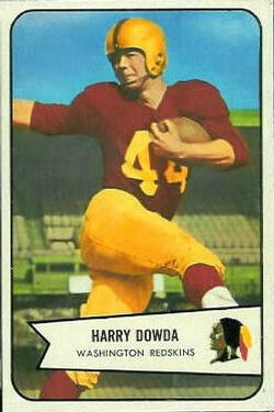 1954 Bowman #27 Harry Dowda Front