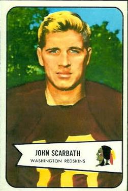 1954 Bowman #3 Jack Scarbath Front
