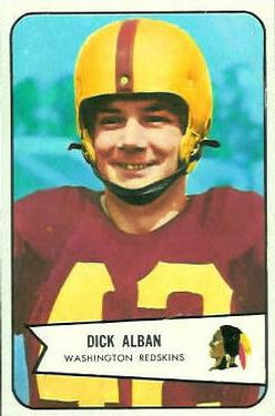 1954 Bowman #51 Dick Alban Front