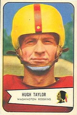 1954 Bowman #73 Hugh Taylor Front