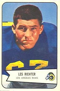 1954 Bowman #78 Les Richter Front
