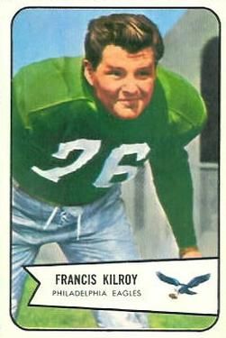 1954 Bowman #79 Francis Kilroy Front