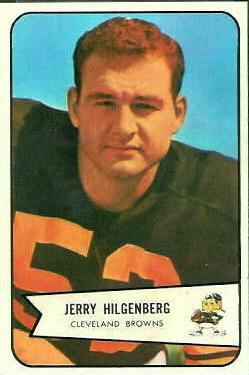 1954 Bowman #95 Jerry Hilgenberg Front
