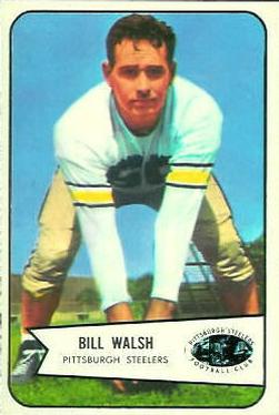1954 Bowman #96 Bill Walsh Front