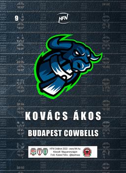 2022 HFN Gridiron #9 Kovacs Akos Back