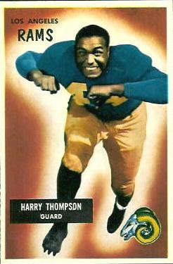 1955 Bowman #23 Harry Thompson Front