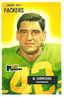 1955 Bowman #102 Al Carmichael Front