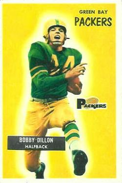1955 Bowman #122 Bobby Dillon Front