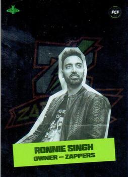 2021 Parkside Fan Controlled Football Season v1.0 Commemorative Set #44 Ronnie Singh Front