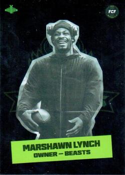 2021 Parkside Fan Controlled Football Season v1.0 Commemorative Set #56 Marshawn Lynch Front