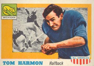 1955 Topps All-American #35 Tom Harmon Front