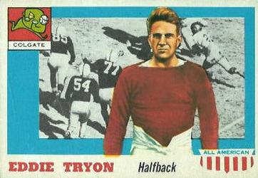 1955 Topps All-American #42 Eddie Tryon Front