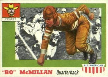 1955 Topps All-American #47 Bo McMillan Front