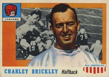 1955 Topps All-American #61 Charley Brickley Front