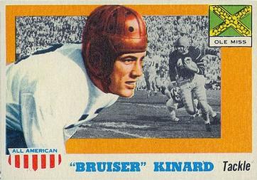 1955 Topps All-American #66 Bruiser Kinard Front