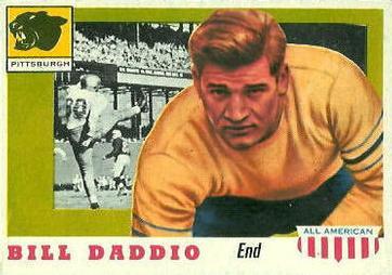 1955 Topps All-American #70 Bill Daddio Front