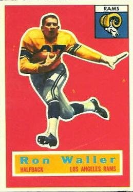 1956 Topps #102 Ron Waller Front